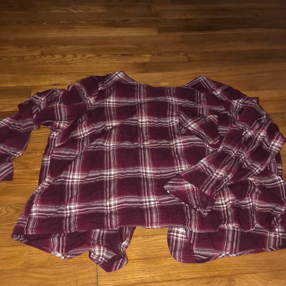 Plaid top